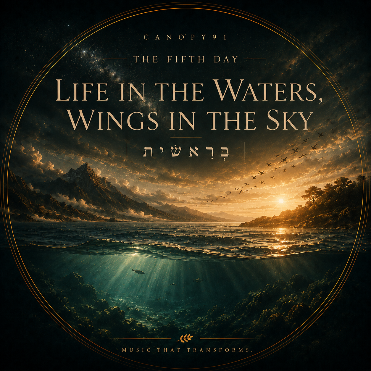 The Fifth Day — Life in the Waters, Wings in the Sky